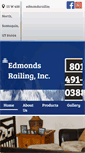 Mobile Screenshot of edmondsrailing.com
